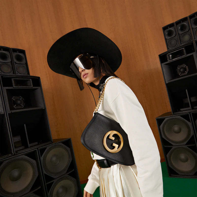 〔グッチ ブロンディ〕ショルダーバッグ