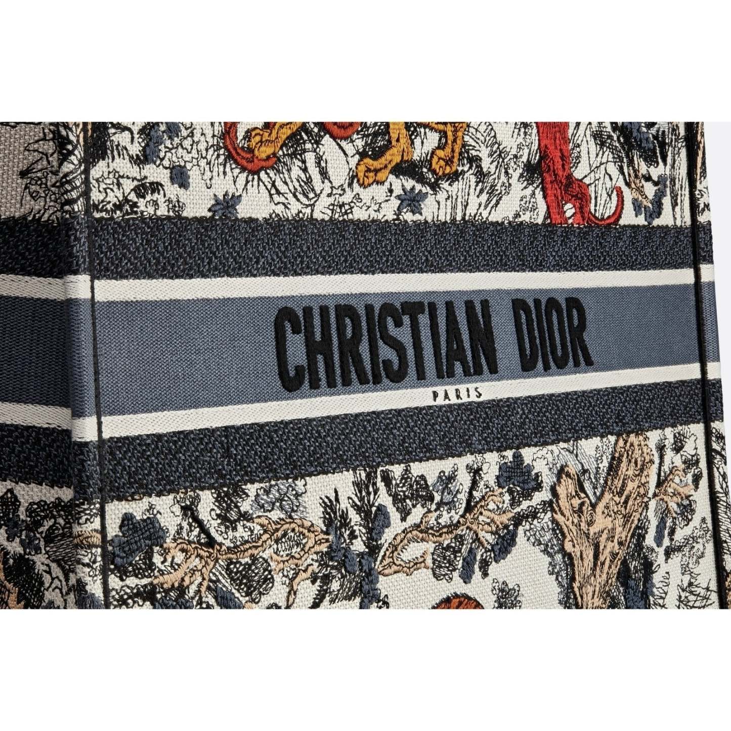 【DIOR】入手困難！セレブ芸能人御用達?ロゴ アニマル 刺繍 バッグ トート 選べる4色