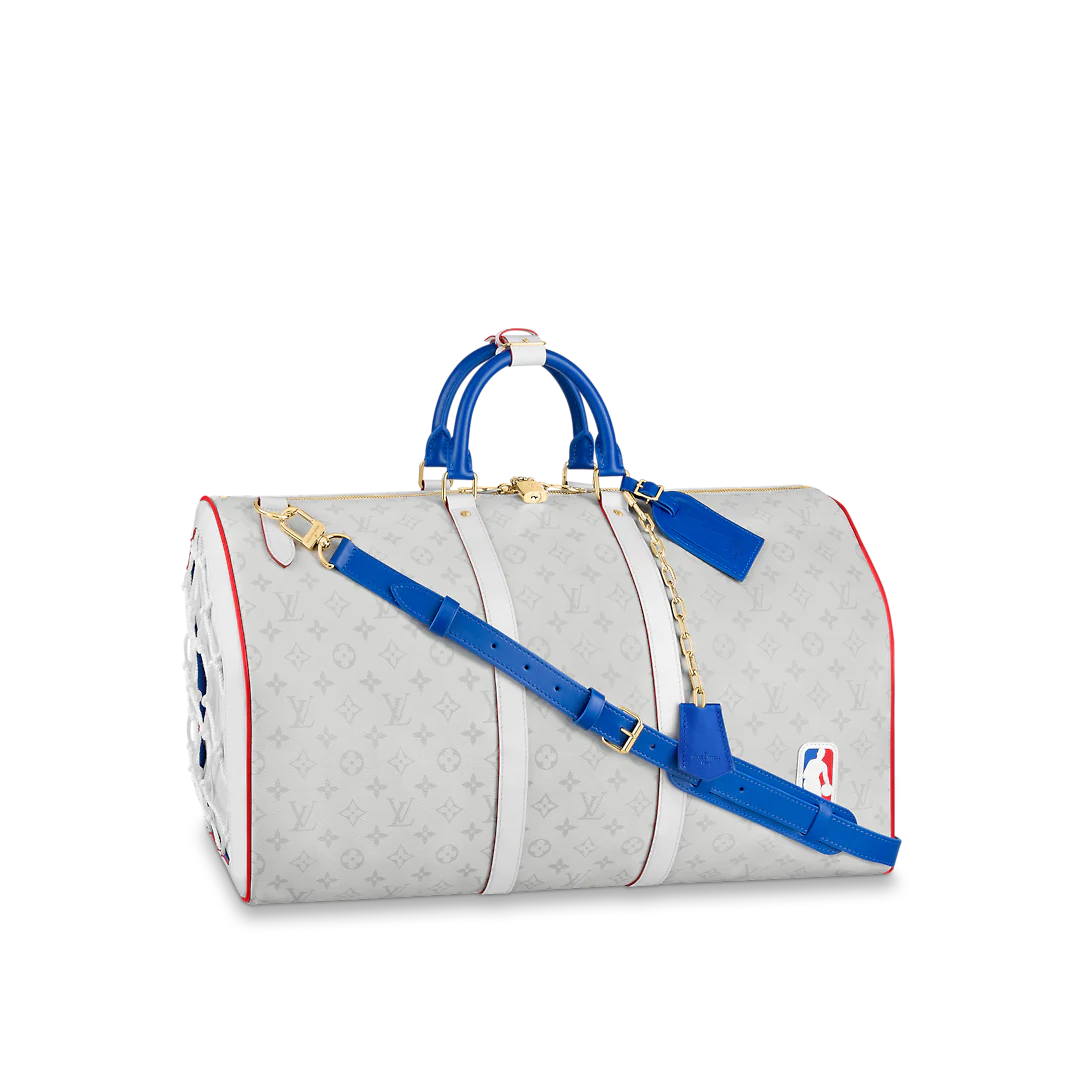 LV X NBA BASKETBALL KEEPALL55トラベルバッグ
