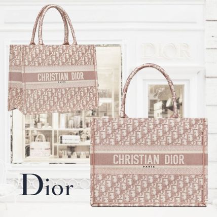 【新作★即納！】 DIOR BOOK TOTE トートバッグ ピンク 関税込