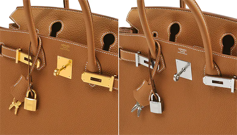 【HERMES】エルメス バーキン25　トゴ　ブラウン【中古·未使用】