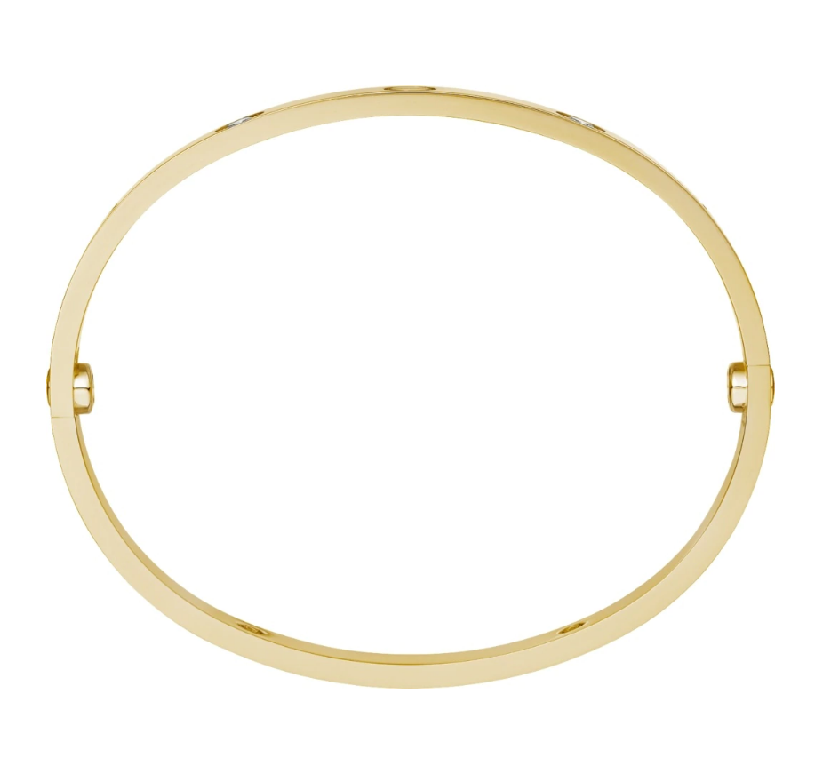 【Cartier】カルティエ LOVE BRACELET, 4 DIAMONDS ブレスレット、ダイヤモンド4個