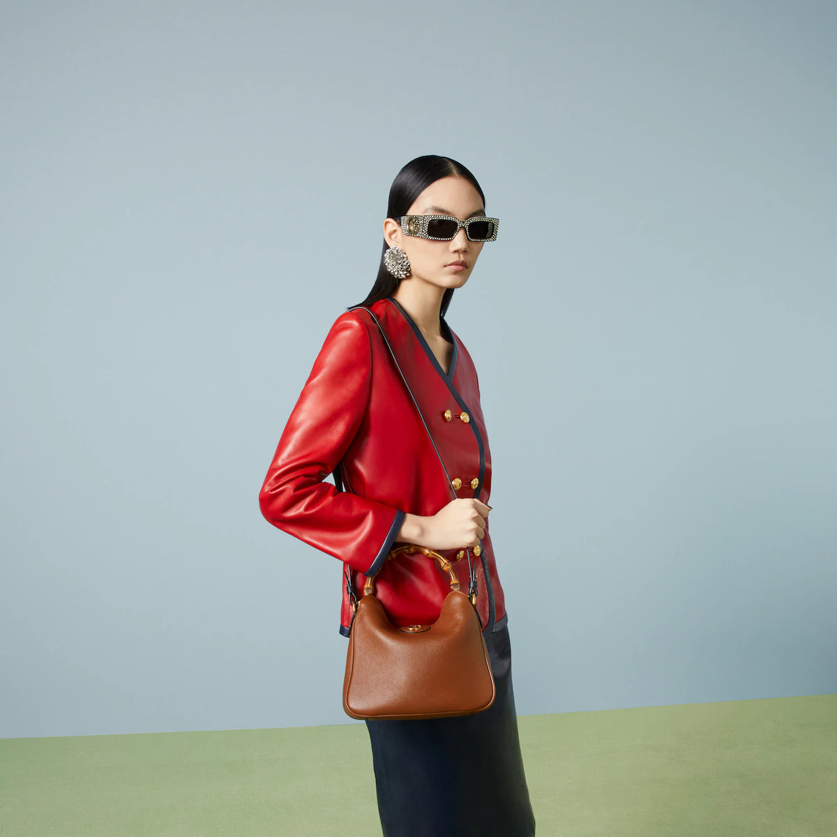 〔グッチ ダイアナ〕スモール ショルダーバッグ