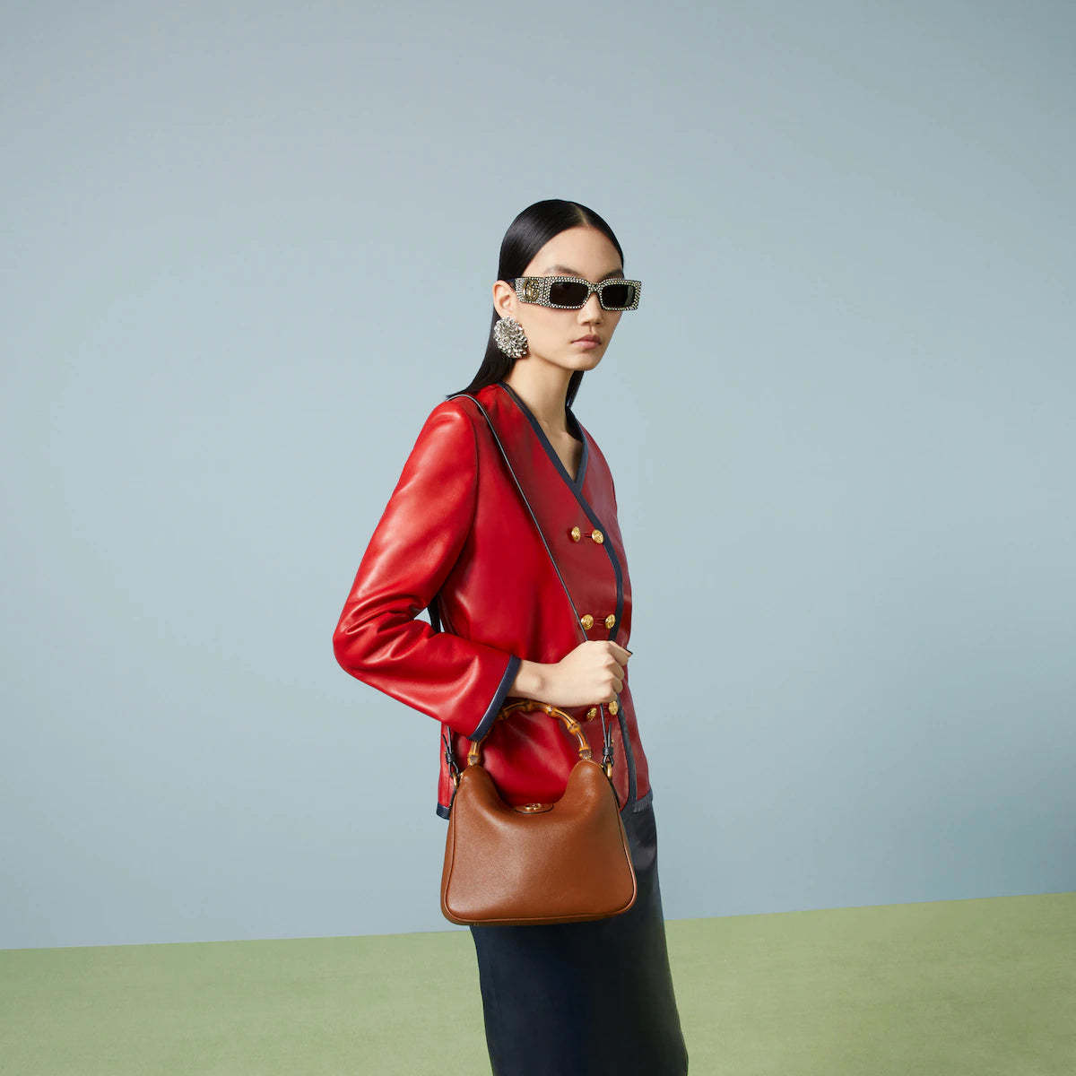 〔グッチ ダイアナ〕スモール ショルダーバッグ