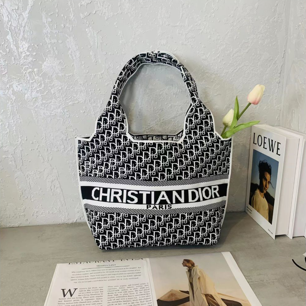👜Dior 大容量 ショッピングバッグ 高弾性ワイヤー