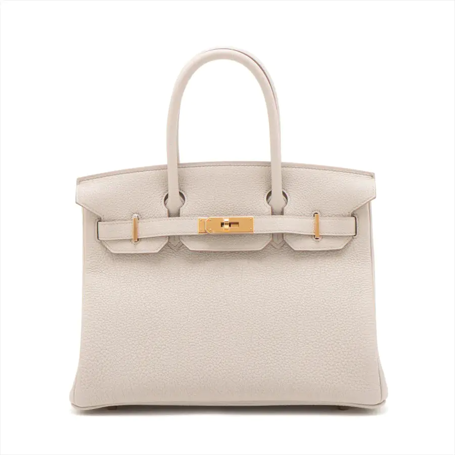 HERMES エルメス バーキン30 トゴ ベトン ゴールド金具