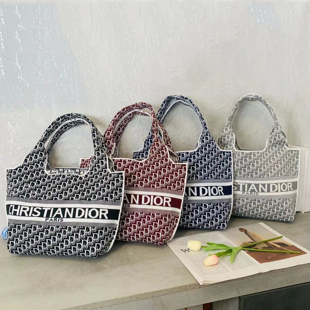 👜Dior 大容量 ショッピングバッグ 高弾性ワイヤー