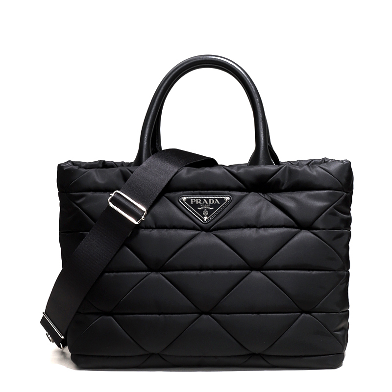 PRADA RE-NYLON ミディアム パデッドトートバッグ