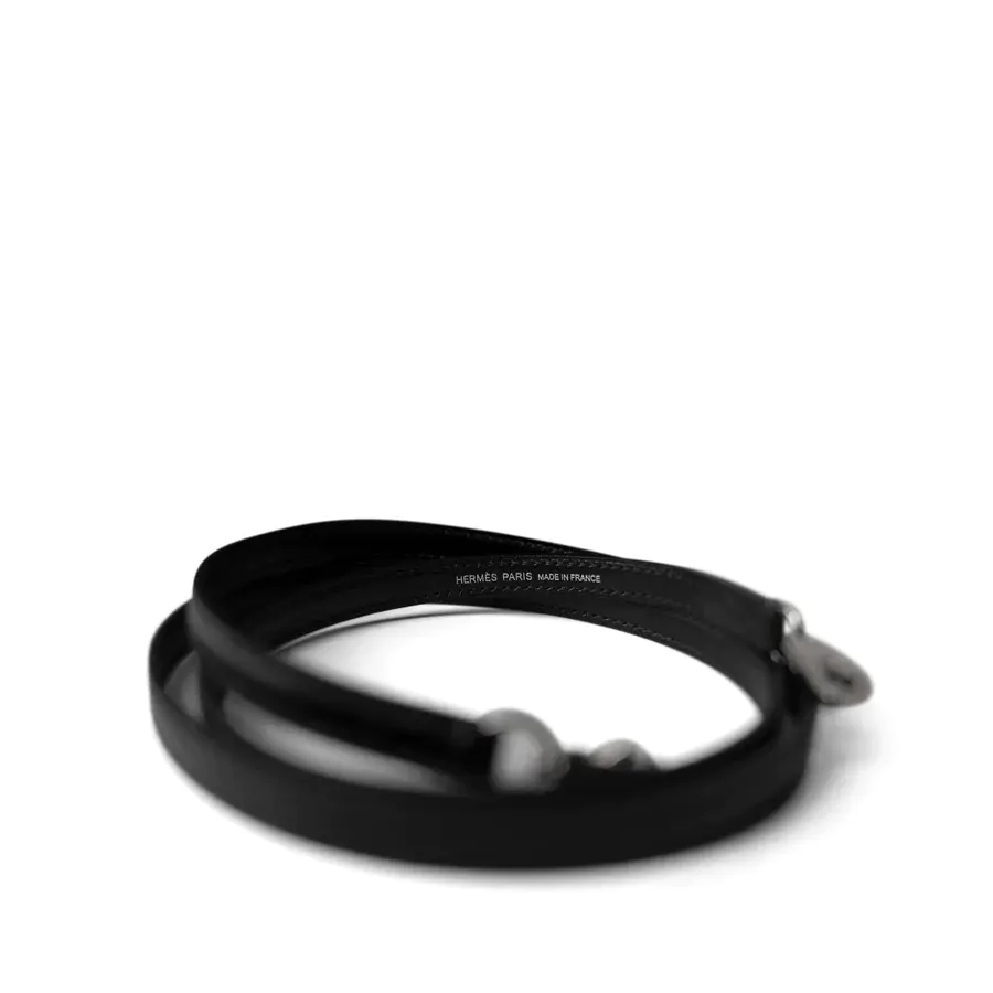 ミニ ケリー セリエ ブラック ボックス カーフスキン パラジウム メッキ B スタンプ