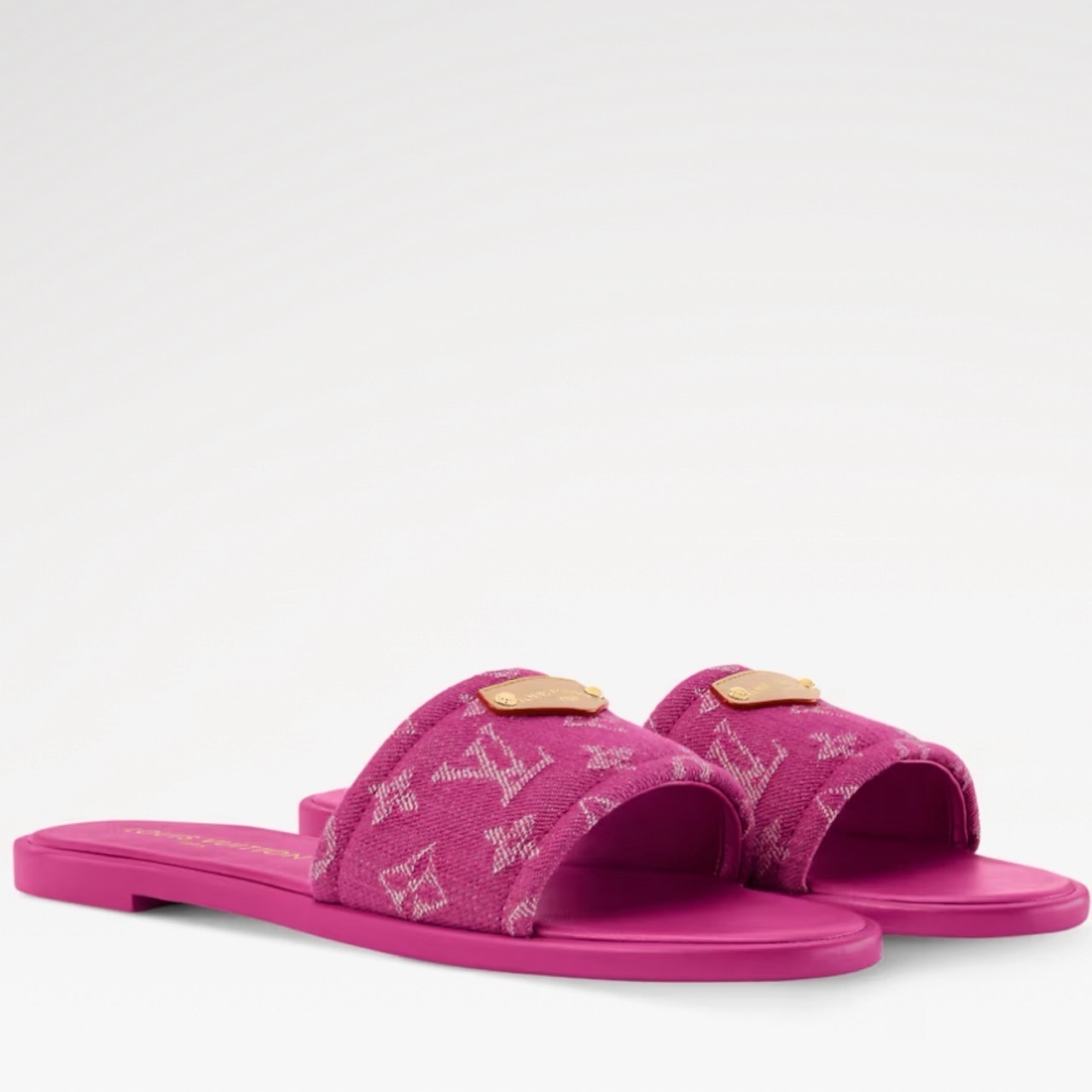 【ルイヴィトン】リリー ミュール デニム モノグラム