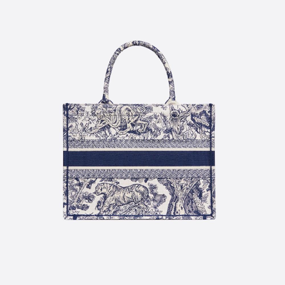 【DIOR】入手困難！セレブ芸能人御用達?ロゴ アニマル 刺繍 バッグ トート 選べる4色