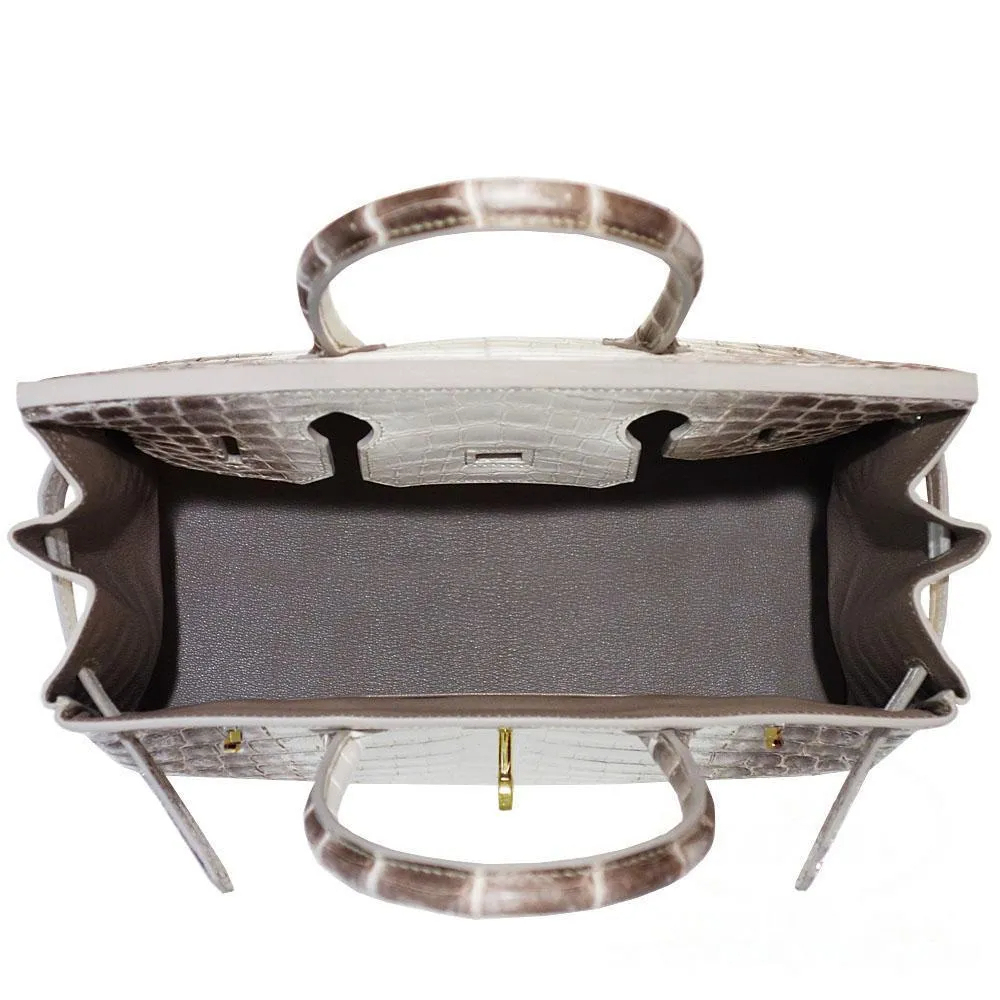 【HERMES】エルメス バーキン 30CM オーストリッチ ゴールド金具