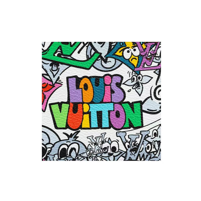 【LOUIS VUITTON】漫画の落書きプリントの財布【財布】【2023新品凳布】