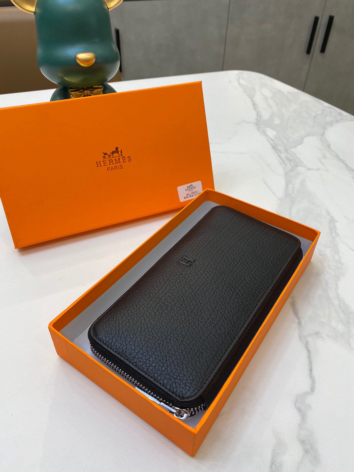 Hermes・レザー コンチネンタルウォレット 財布 折財布