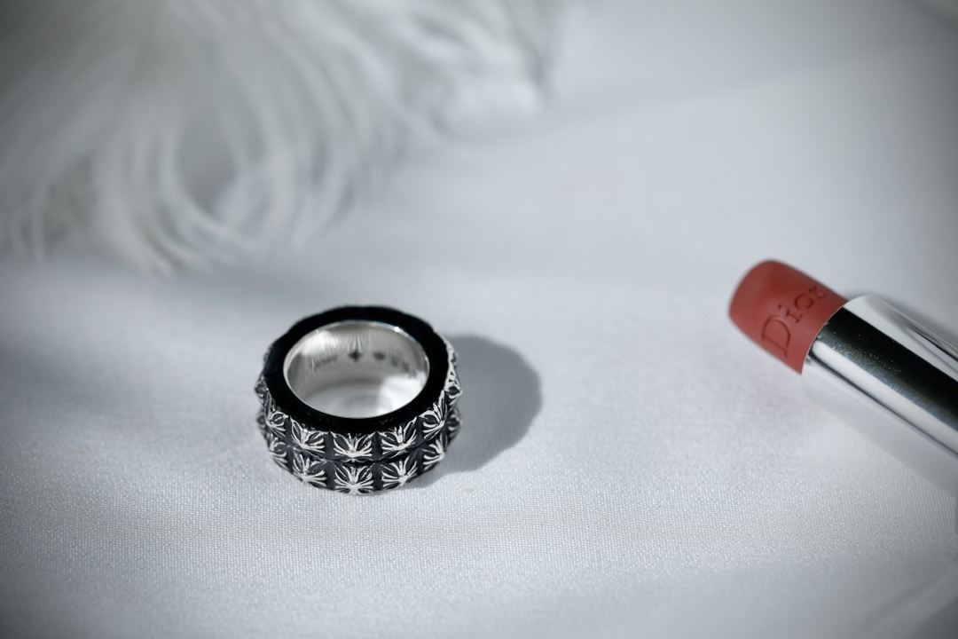 【Chrome Hearts】 男性と女性のためのクロエハートファッションパーソナリティリング