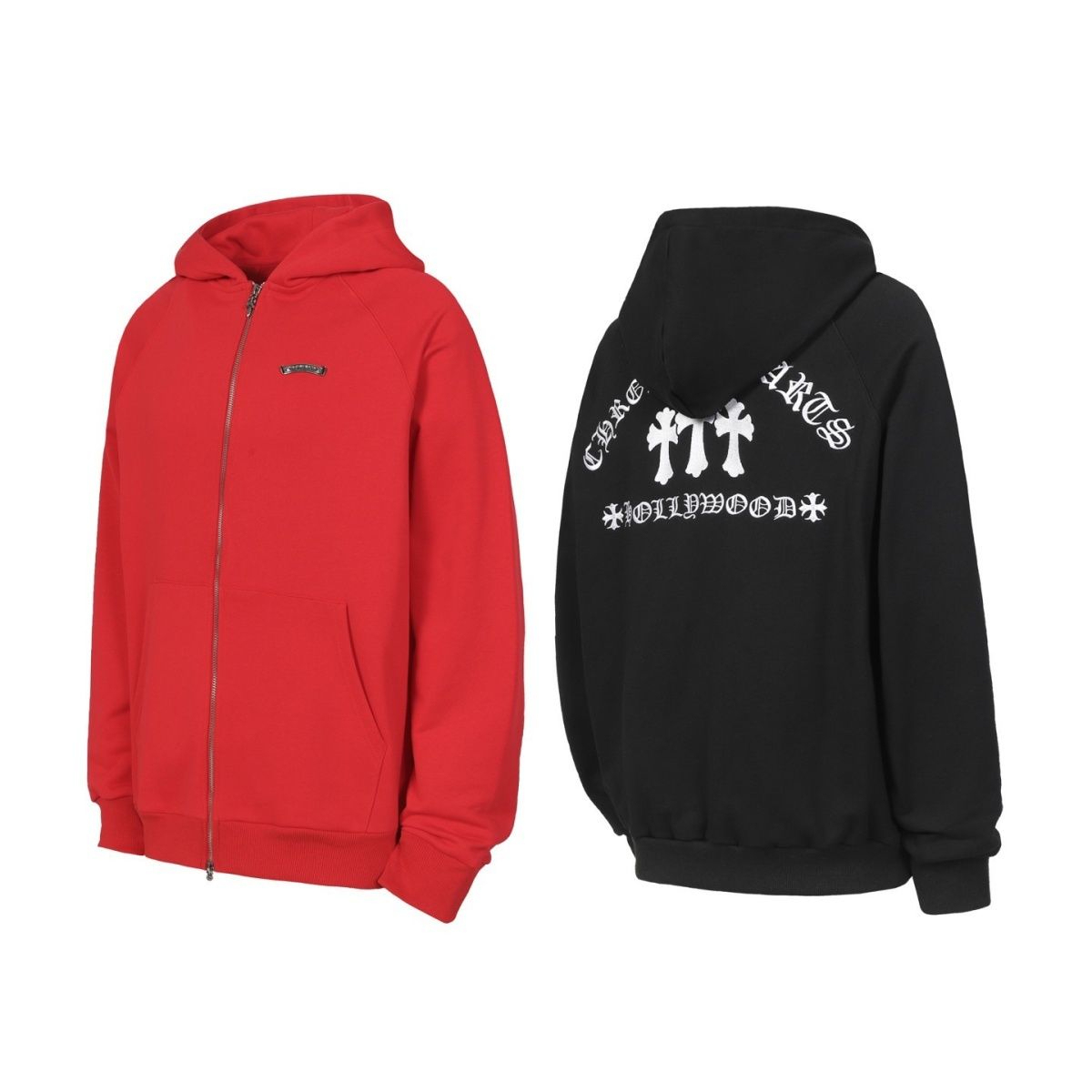 【CHROME HEARTS】ジップアップパーカー