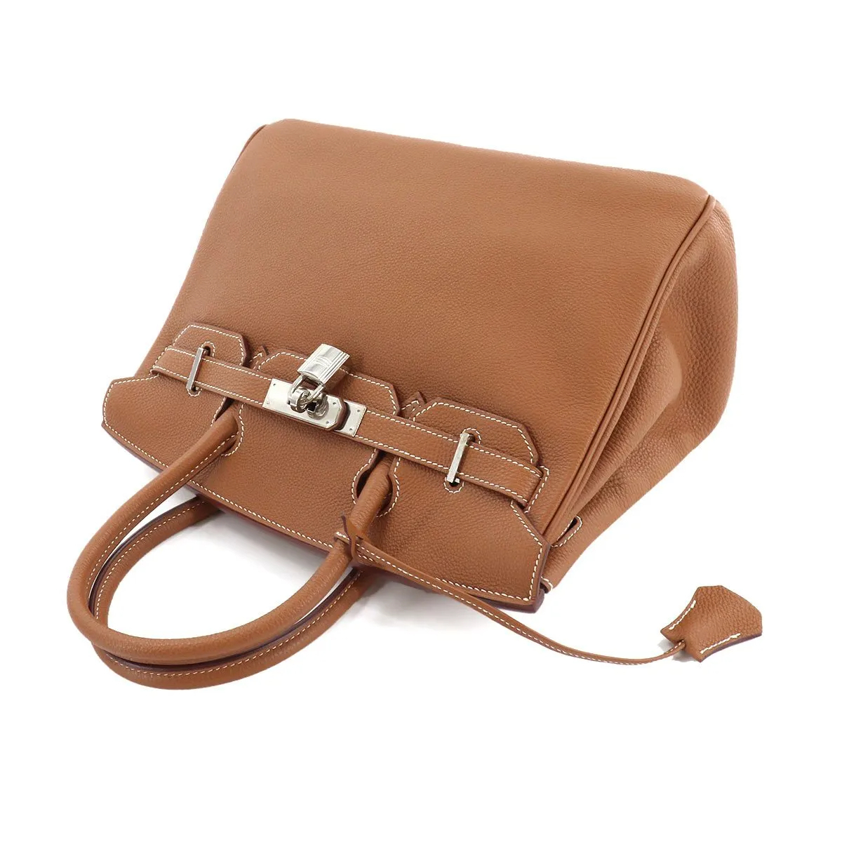 【HERMES】エルメス バーキン30　トゴ　ブラウン【中古·未使用】