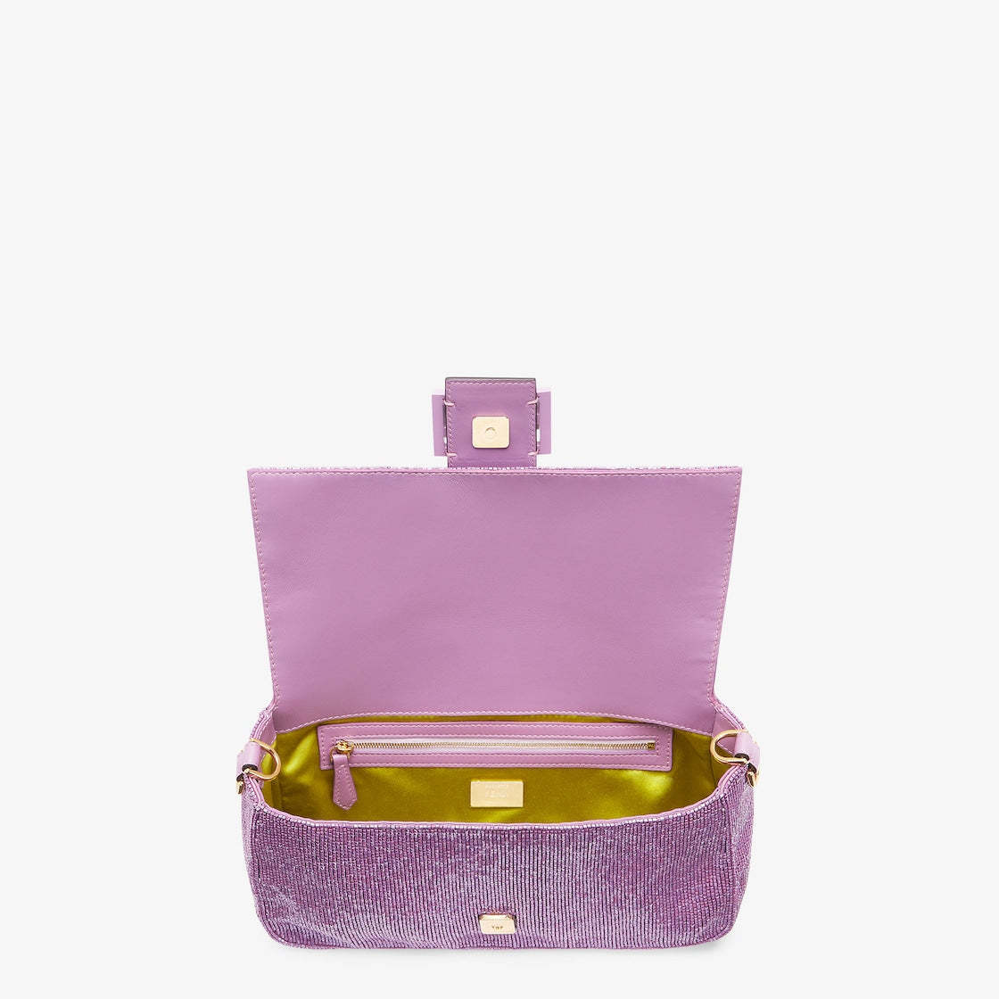 バゲット ライラックビーズ Re-Editionバッグ