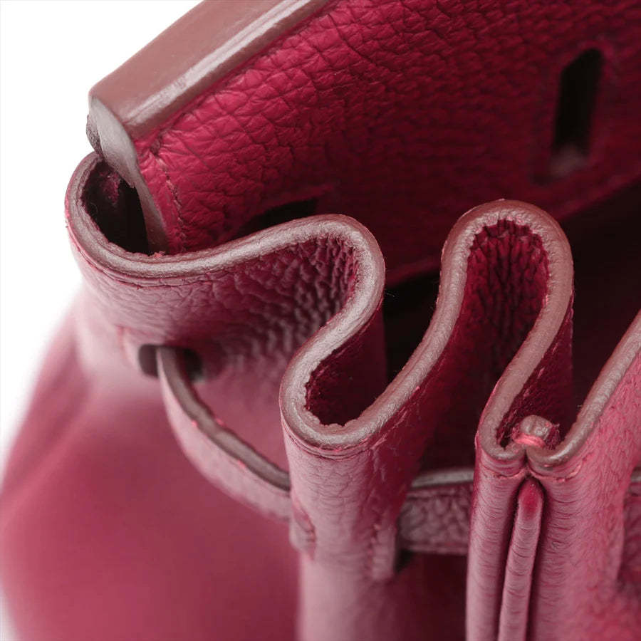 エルメス バーキン30 トゴ ルビー シルバー金具