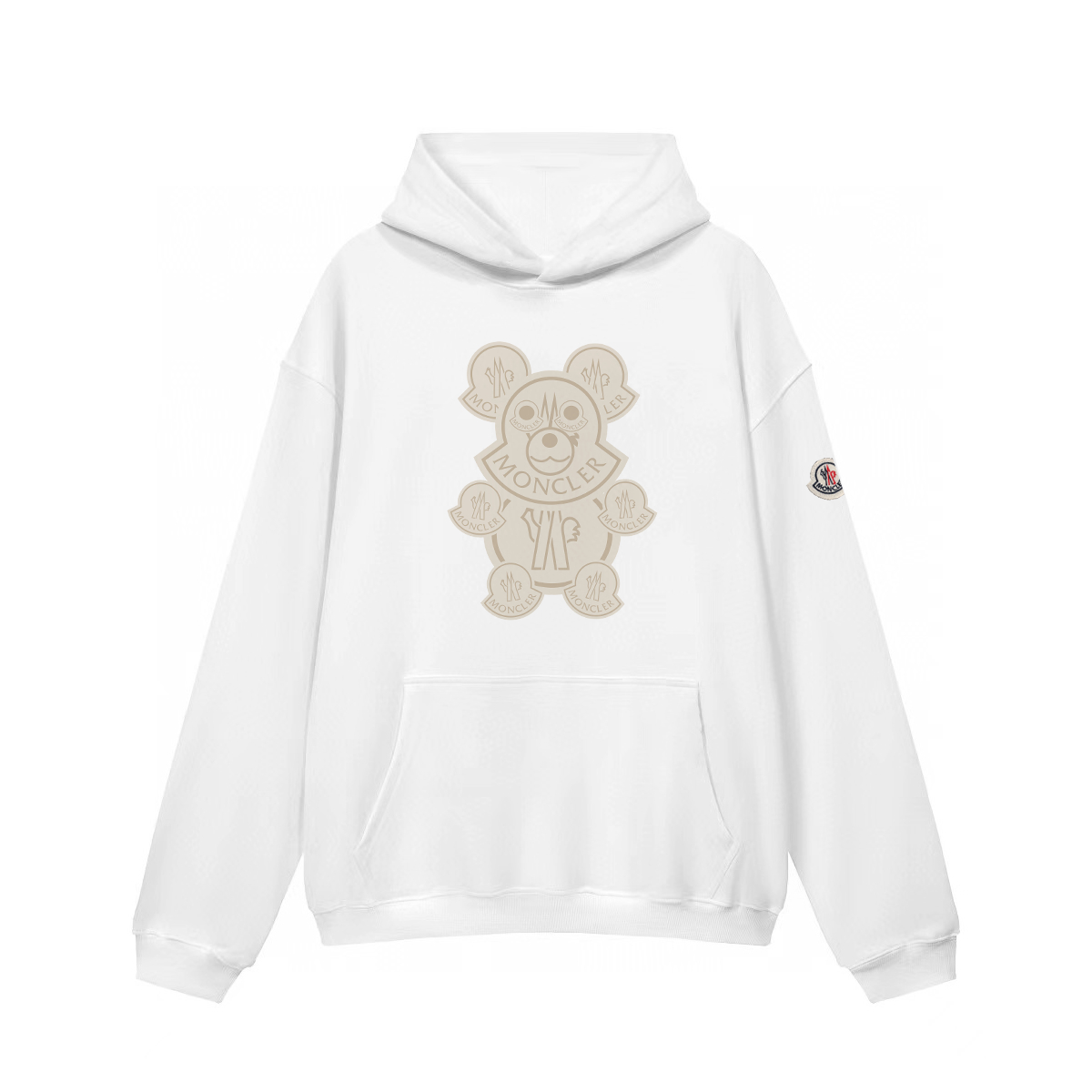 【MONCLER】プリントパーカー