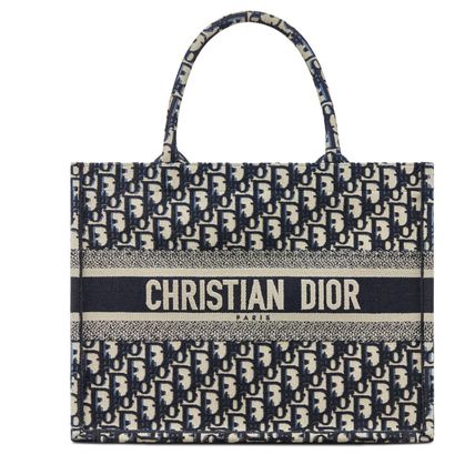 【2024】【Dior】DIOR BOOK TOTE ミディアムバッグディオールオブリーク 36.5*28*17.5CM
