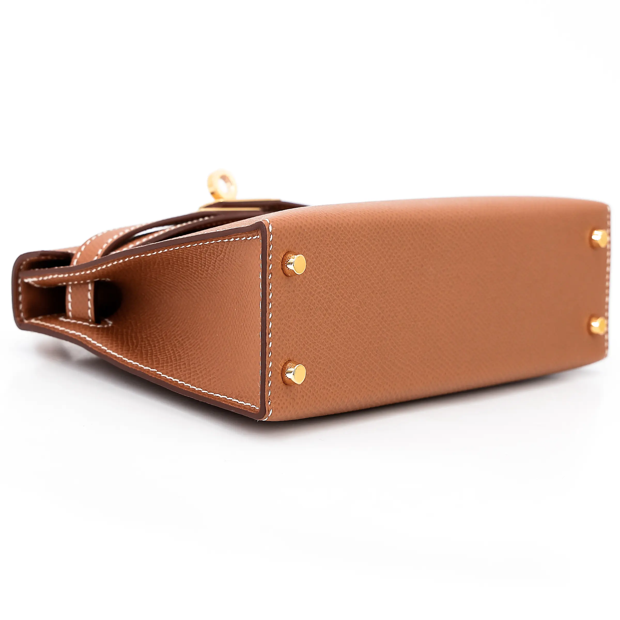 ランク NS 未使用品 HERMÈS エルメス ミニケリー2 ゴールド (37) エプソン ゴールド金具 W刻印