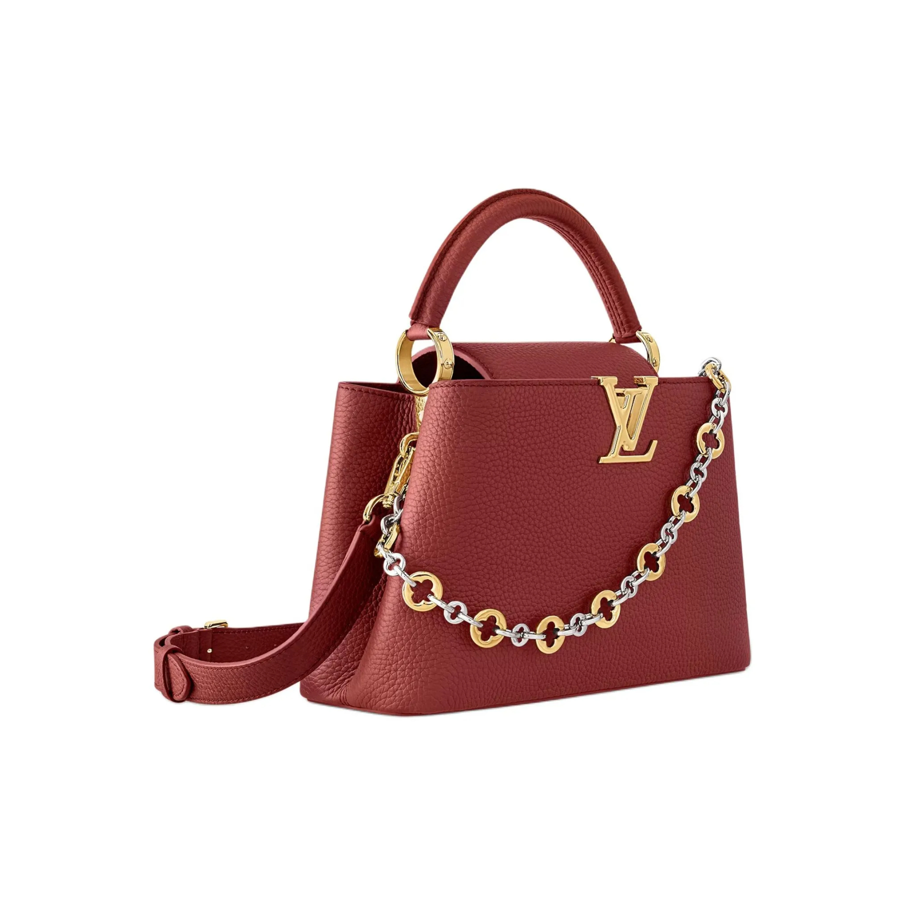 LOUIS VUITTON ルイヴィトン CAPUCINES BB ハンドバッグ M12936