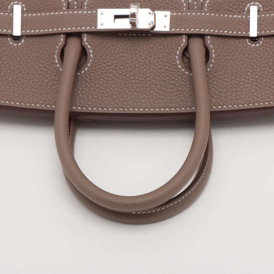 エルメス バーキン25 トゴ エトゥープ シルバー金具