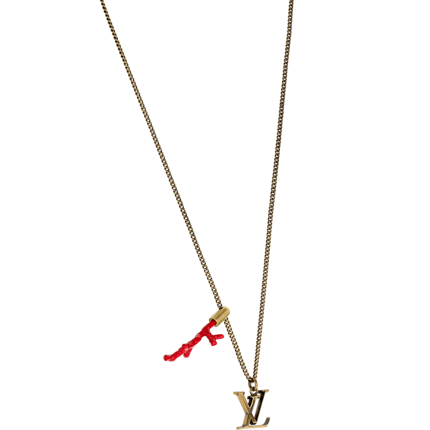 Louis Vuitton（ルイヴィトン）ペンダントチェーンLVコーラル  M68903