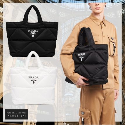 VERY雑誌掲載 PRADA 新作 パデッドRe Nylon トートバッグ-BUYMA