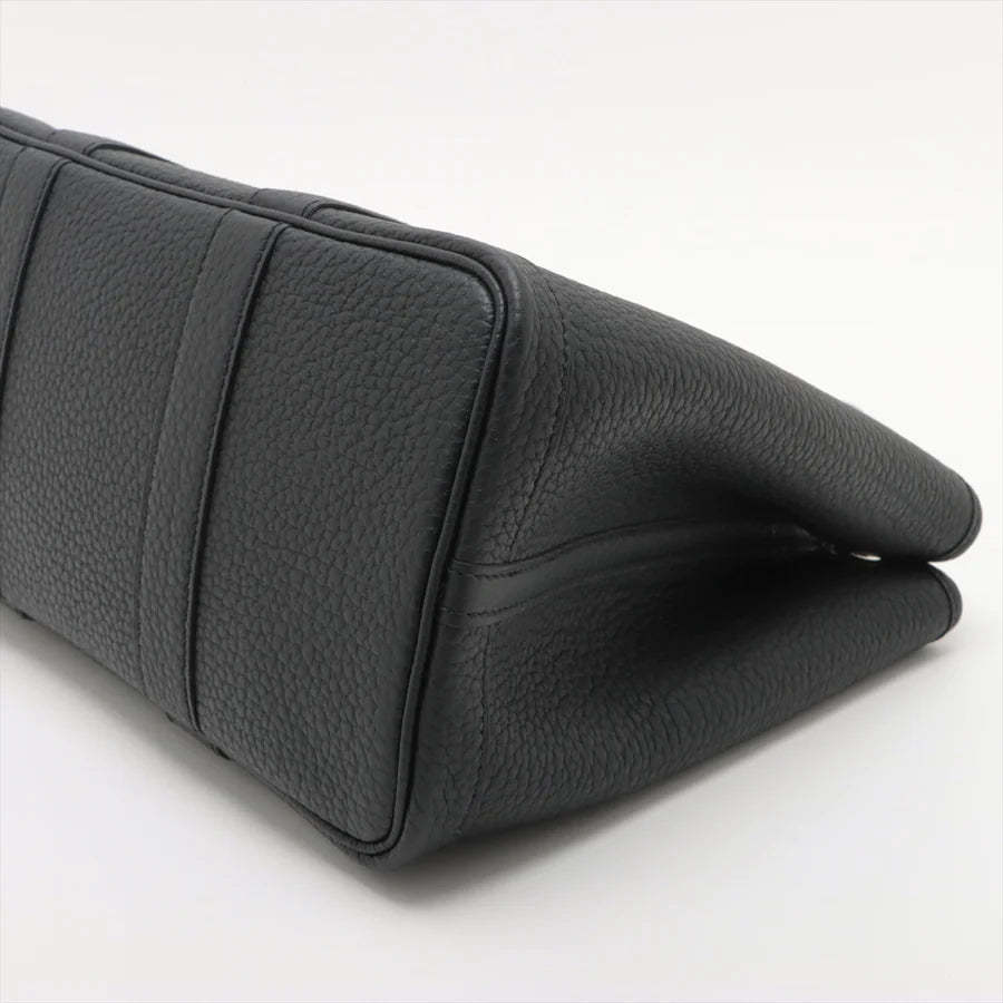 エルメス ガーデンパーティTPM カントリー ブラック シルバー金具