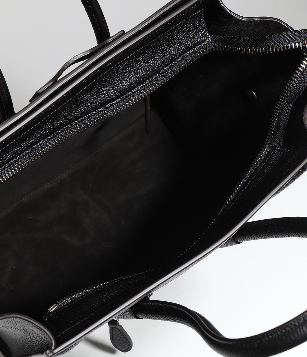 ☆CELINE ラゲージ マイクロ ドラムドカーフスキン