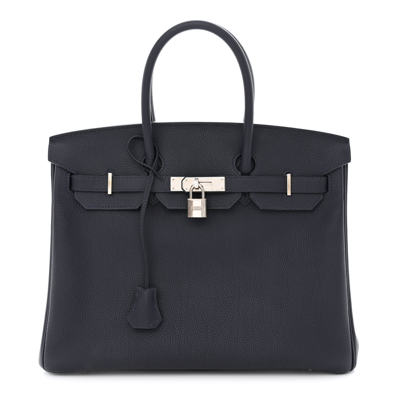 HERMES エルメス バーキン 25CM トゴ ブラック シルバー金具