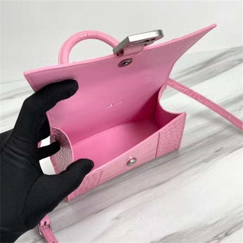 Balenciaga HOURGLASS XS チェーンハンドバッグ2色