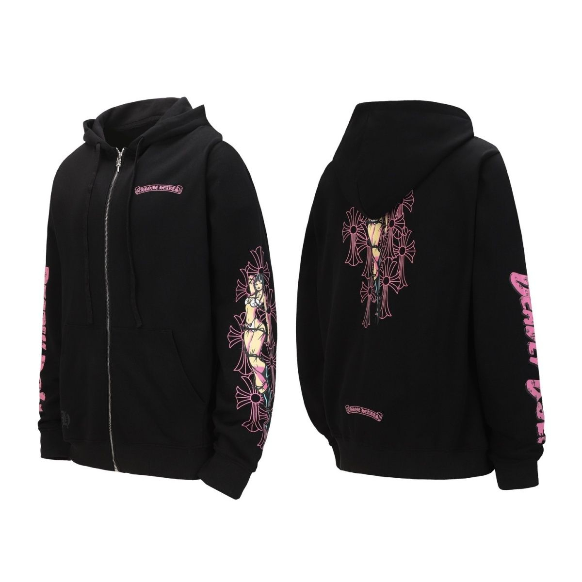 【CHROME HEARTS】ジップアップパーカー