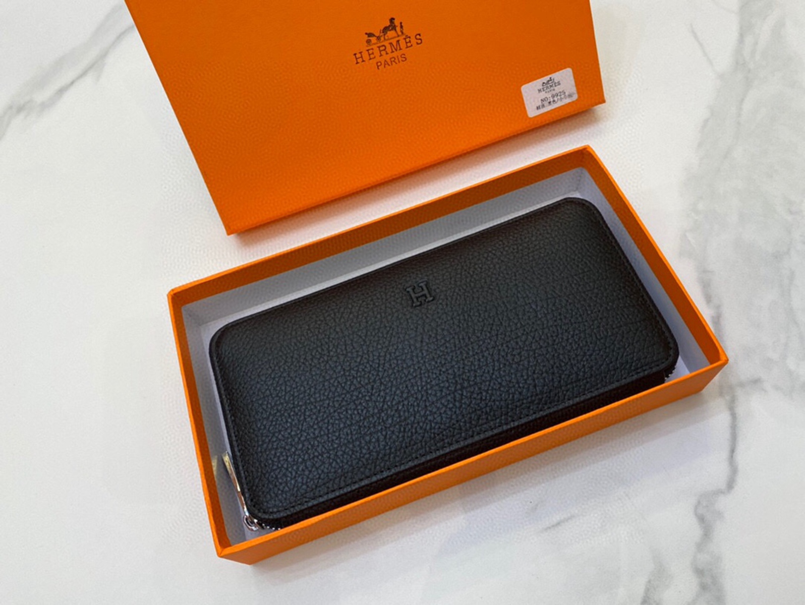 Hermes・レザー コンチネンタルウォレット 財布 折財布