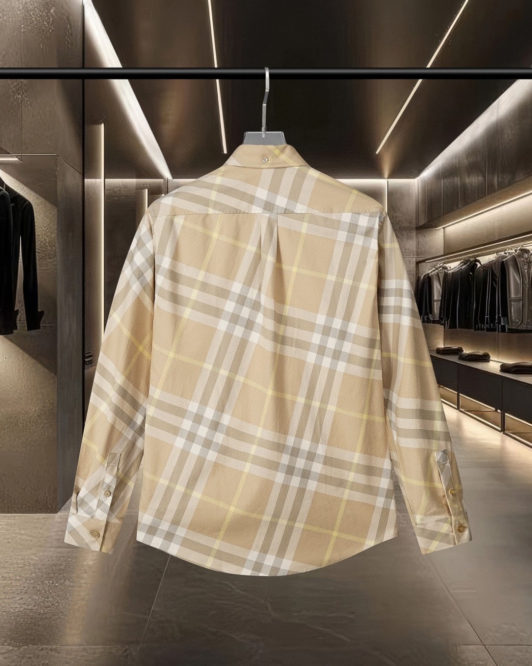 【BURBERRY旗艦店】（バーバリー）長袖シャツ、ご好評に付き再入荷！