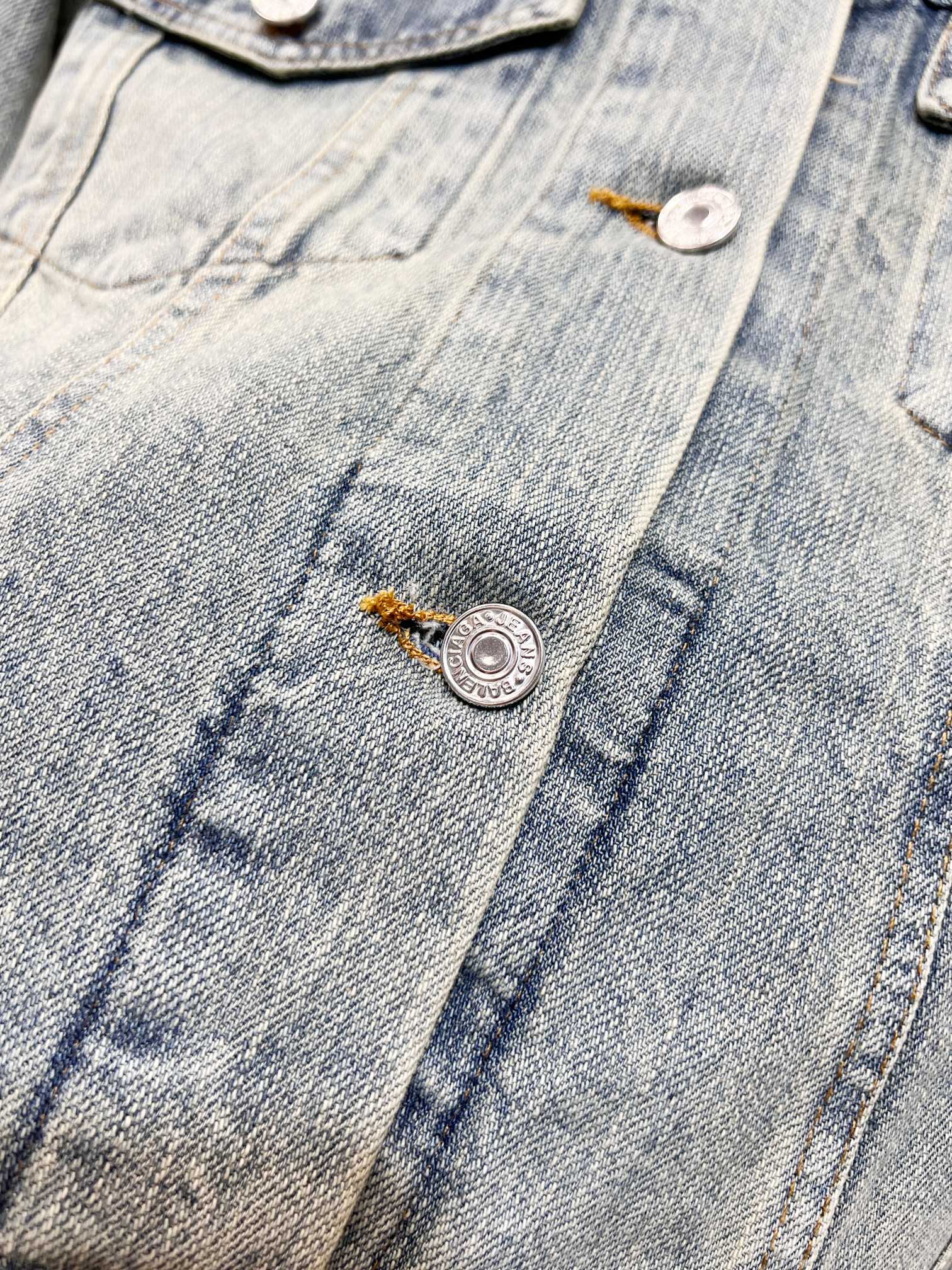 【BALENCIAGA】バレンシアガ デニムジャケット ご好評に付き再入荷！