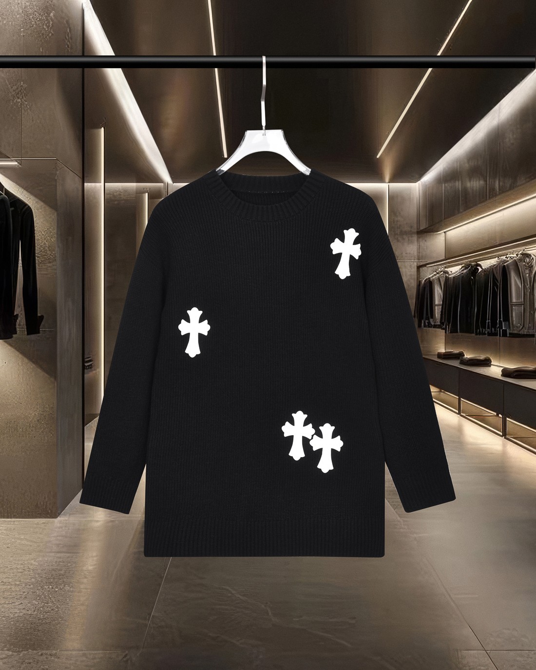 【CHROME HEARTS旗艦店】クロムハーツ セーター ご好評に付き再入荷！