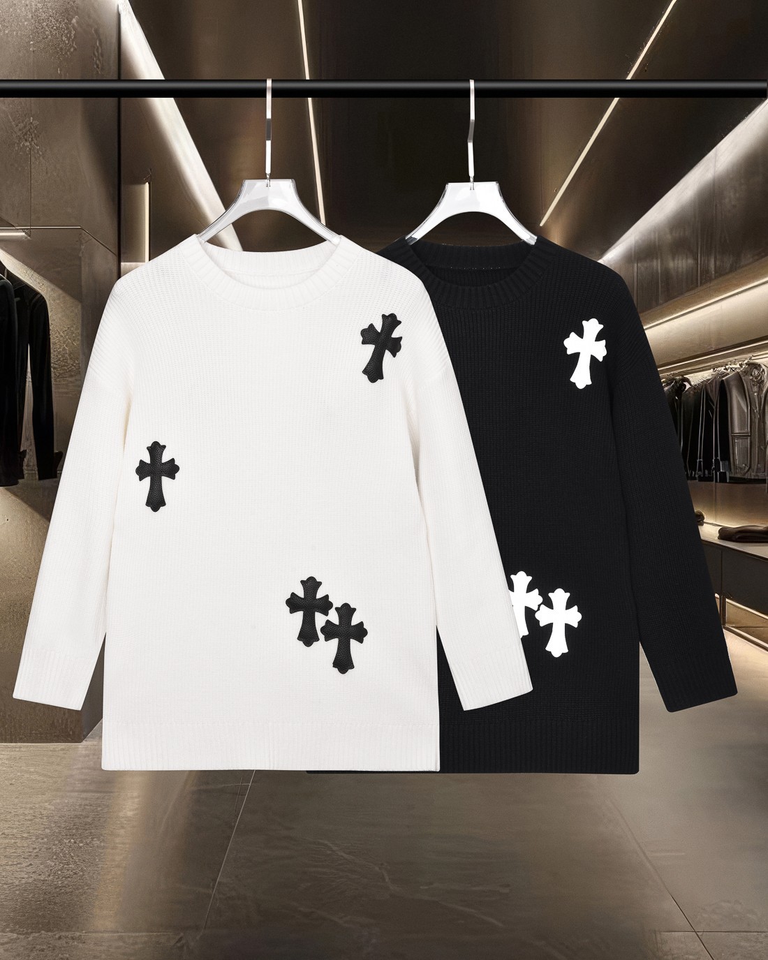 【CHROME HEARTS旗艦店】クロムハーツ セーター ご好評に付き再入荷！