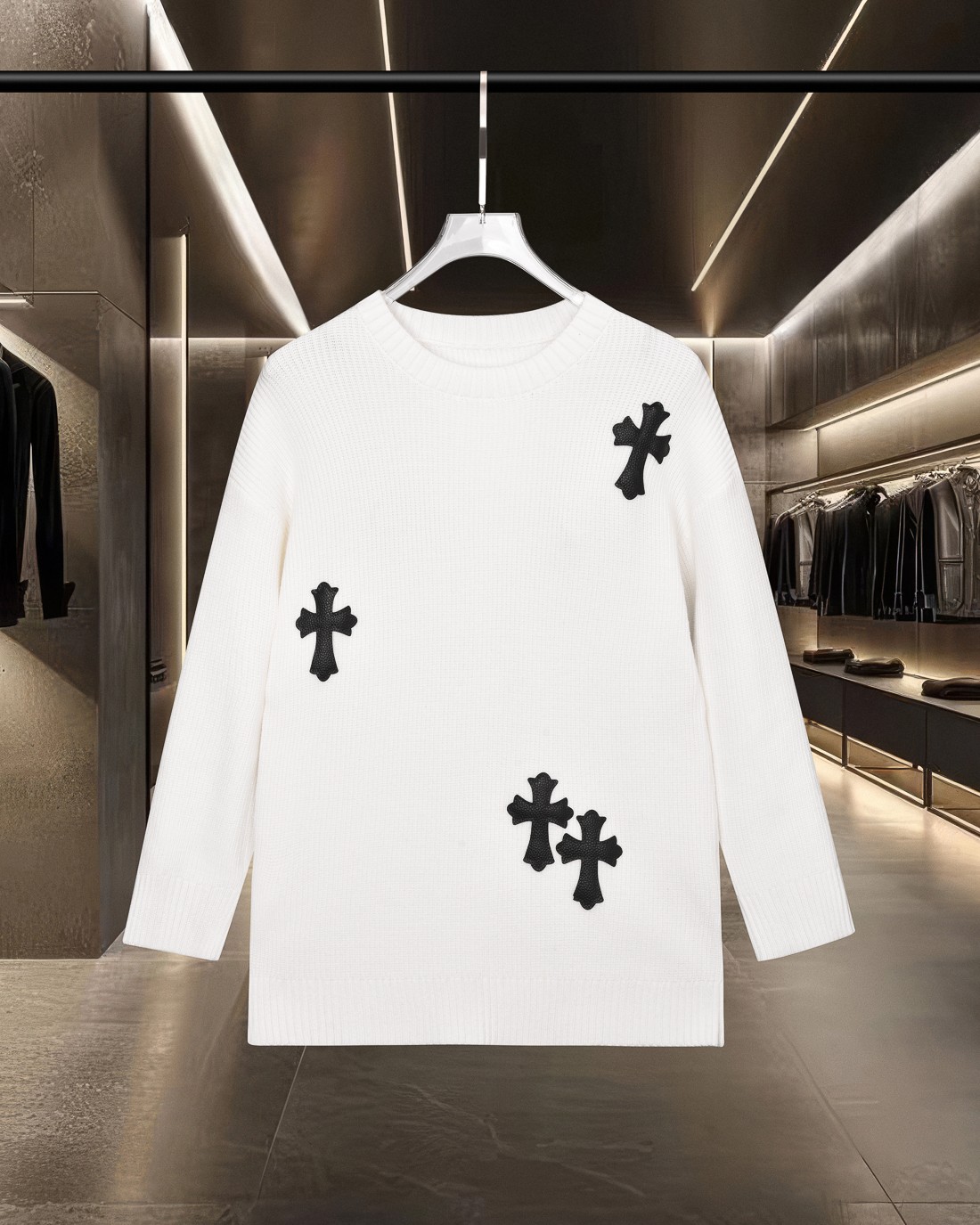 【CHROME HEARTS旗艦店】クロムハーツ セーター ご好評に付き再入荷！