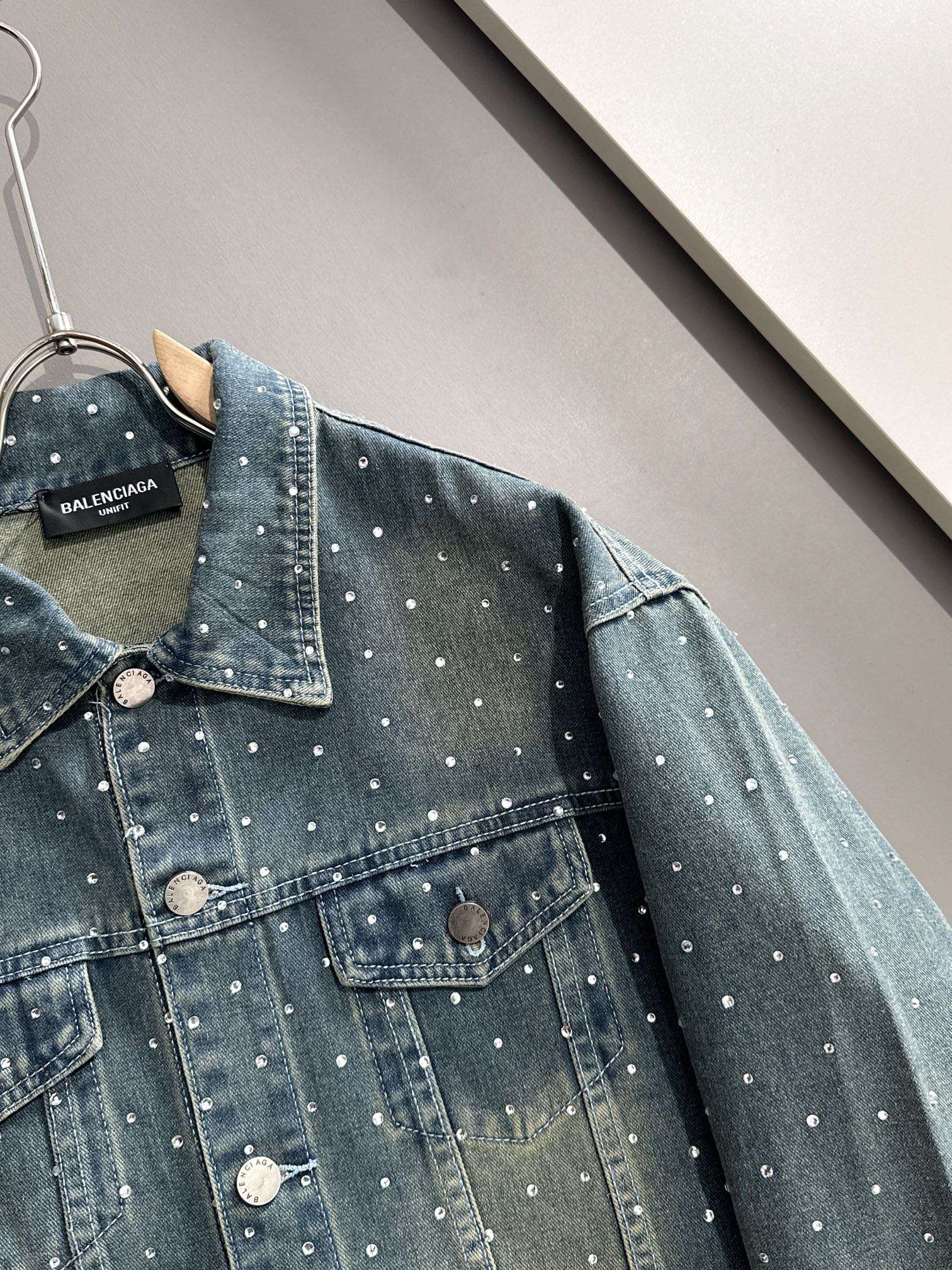 【BALENCIAGA公式旗艦店】バレンシアガ デニムジャケット ご好評に付き再入荷！