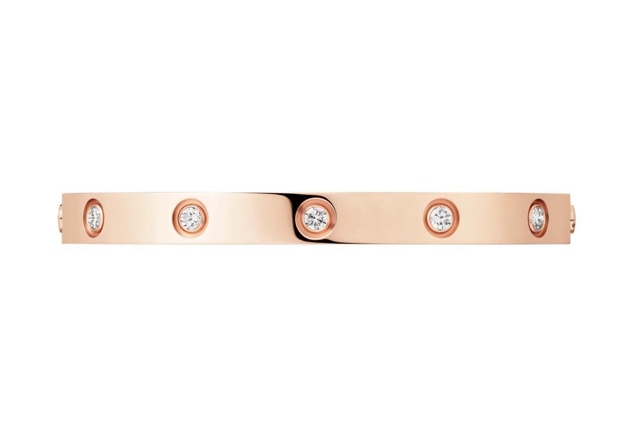 【Cartier】カルティエ LOVE BRACELET, 10 DIAMONDS ブレスレット、ダイヤモンド10個