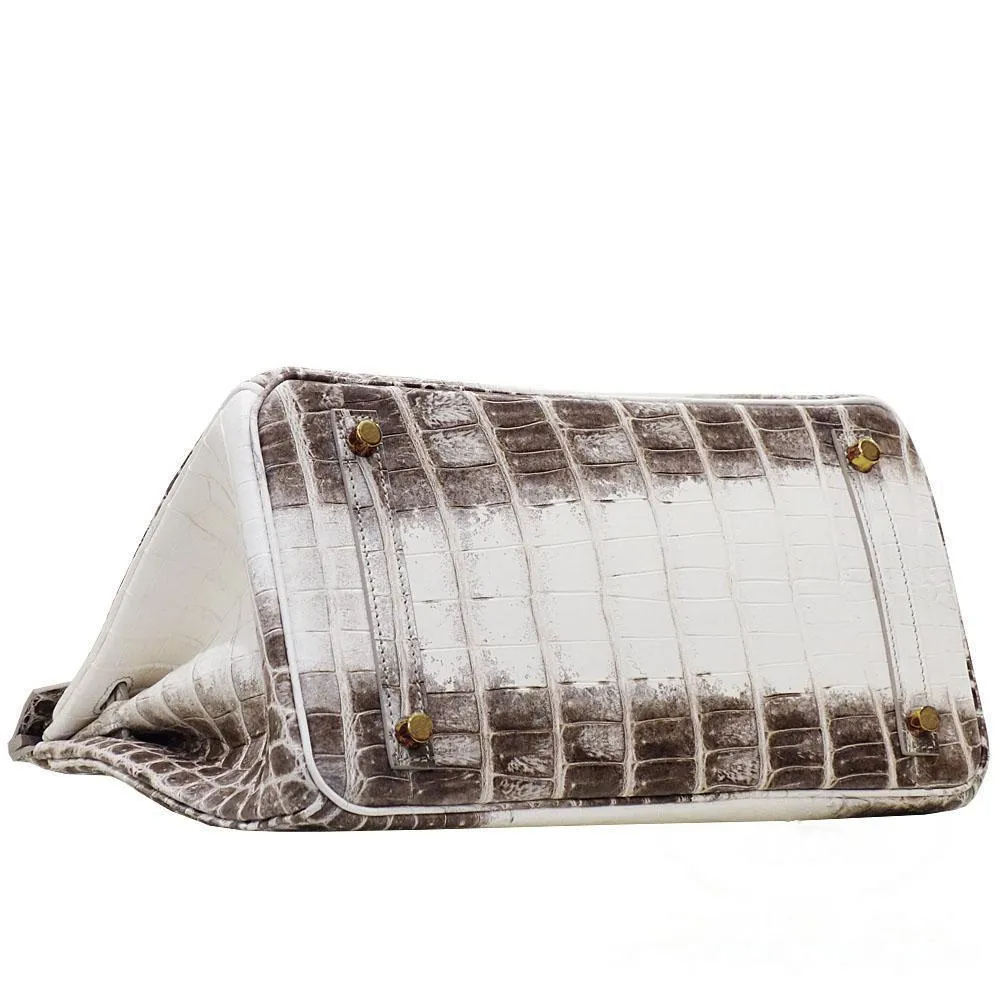 【HERMES】エルメス バーキン 30CM オーストリッチ ゴールド金具