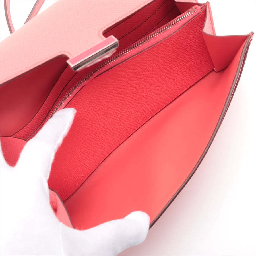 エルメス コンスタンスロング トゥーゴー ヴォーエプソン ブーゲンビリア シルバー金具