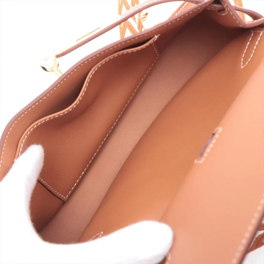 エルメス ジプシエールミニ エバーカラー ゴールド ゴールド金具