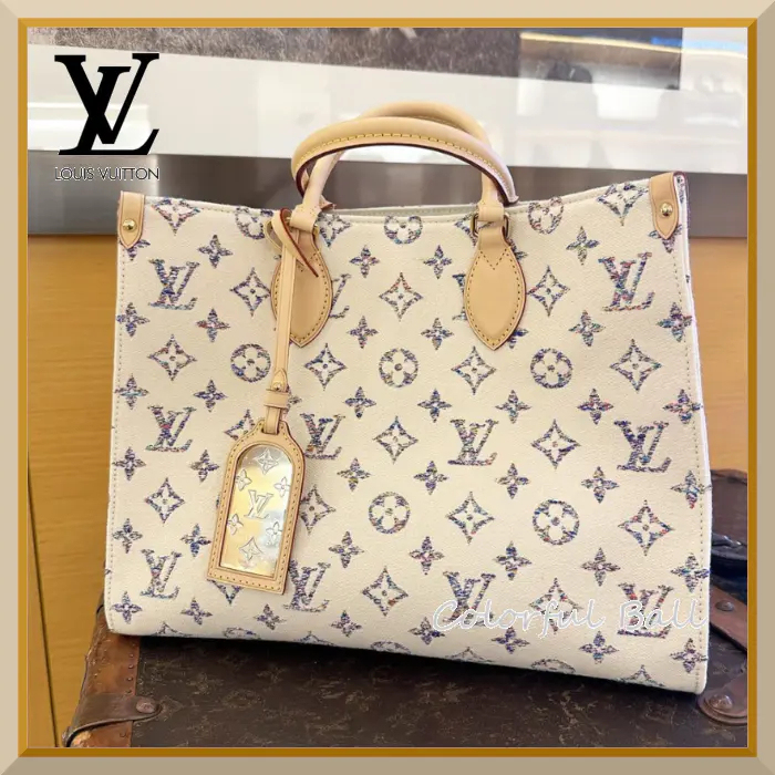 【エレガント】Louis Vuitton　オンザゴー　MM　トートバッグ M24708