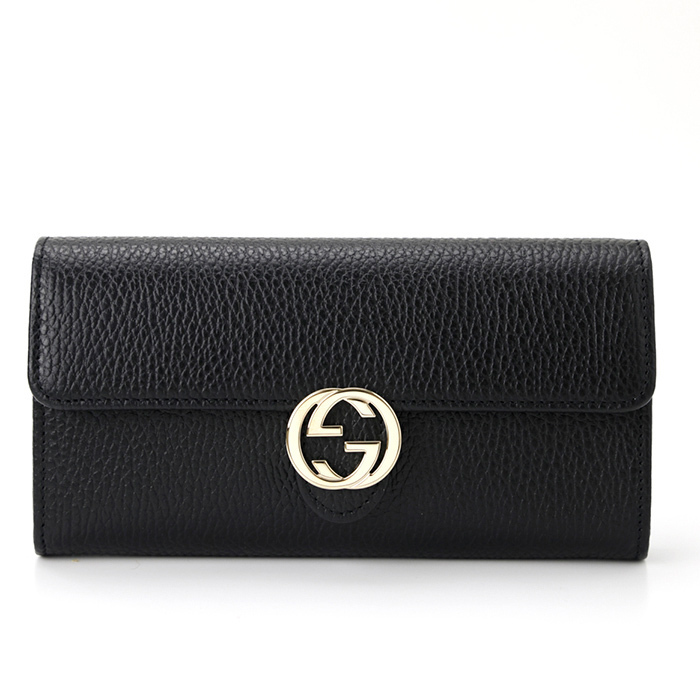 GUCCI シマレザー 長財布 ブラック 615524 ギフトに