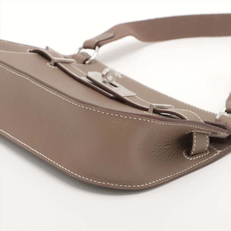 エルメス ジプシエールミニ エバーカラー エトゥープ シルバー金具