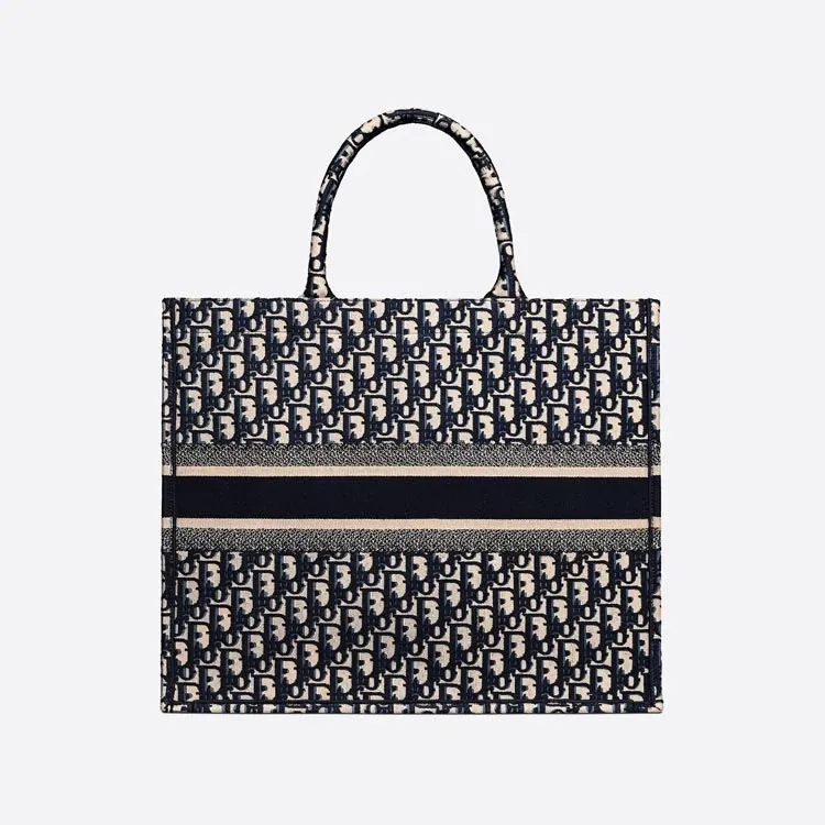 【代金引換】“DIOR BOOK TOTE” “ディオール オブリーク” トートバッグ